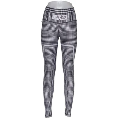 Collants de sport (Noir, Blanc) de Gavelo Élasthane, Polyester recyclé