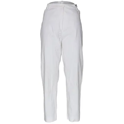 Pants (White) from Michele Cotton, Elastane