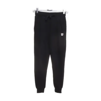 Pantalon de survêtement (Noir) de Wilson Coton, Élasthane, Polyester