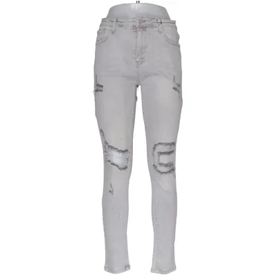 Jeans (Grå) fra Re-Dress Bomuld, Elastan, Viscose