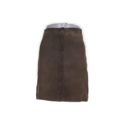 Leren rok (Beige) van Allsaints Elastaan, Polyester, Leer