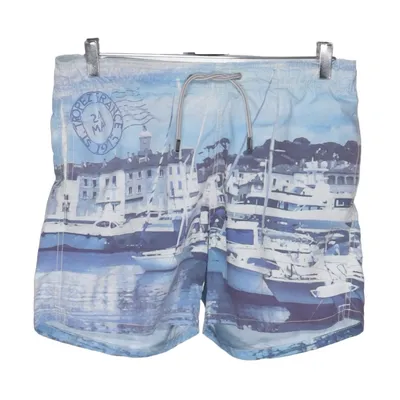 Badshorts (Blå, Vit) från MC2 Saint Barth Polyester