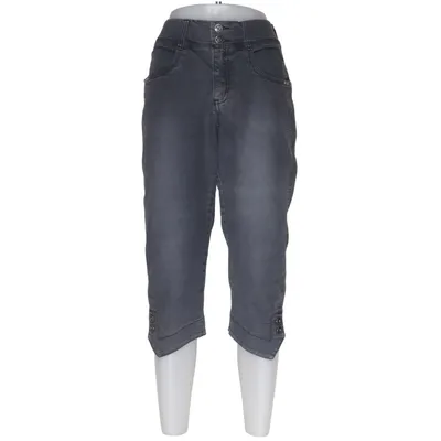 Trekvart bukser (Grå) fra Denim Bomuld, Elastan, Polyester