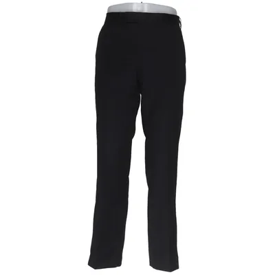 Pantalon de costume (Noir) de Dressmann Premium Collection Polyester, Laine