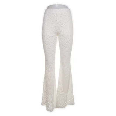 Pants (White) from IVIVI Elastane, Polyamide, Polyester