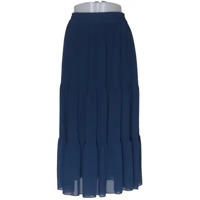 Maxi rok (Blauw) van Zuiki Elastaan, Polyester