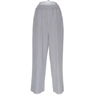 Pantalon patte d'éléphant (Gris, Blanc) de New Collection Élasthane, Polyester