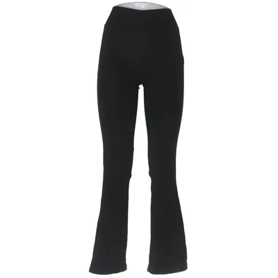 Leggings (Black) from Bershka Cotton, Elastane, Modal