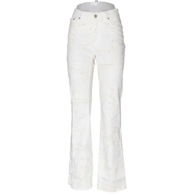 Spijkerbroek (Beige, Wit) van Trussardi Jeans Katoen, Elastaan