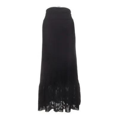 Maxi skirt (Black) from Ganni Elastane, Polyamide, Polyester