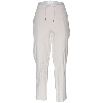 Bukser (Beige) fra Dressmann Bomuld, Linned, Polyester