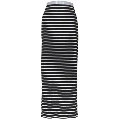 Långkjol (Svart, Vit) från Viva Couture Elastan, Viskos