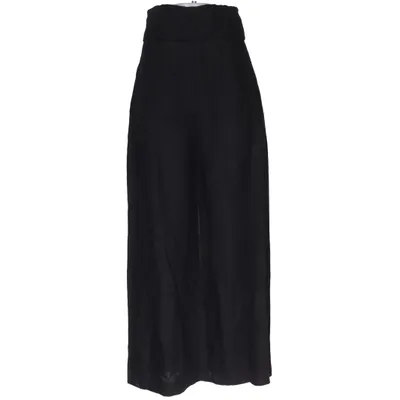 Palazzo pants (Black) from Oysho Linen, Viscose