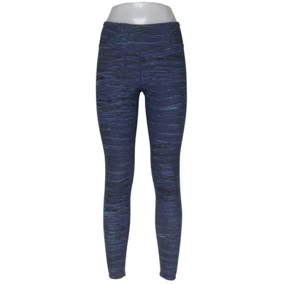 Sports tights (Blue, Black) from Manduka Elastane, Polyamide