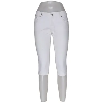 Pantacourt (Blanc) de Wear It Coton, Élasthane
