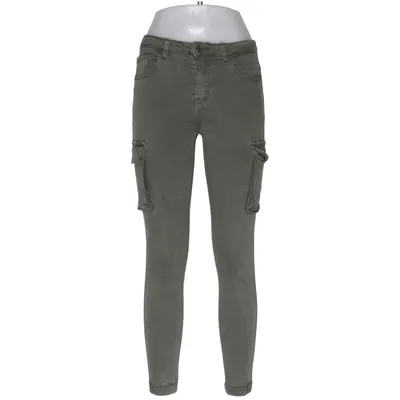 Pantalon cargo (Vert) de Miss Anna Coton, Élasthane