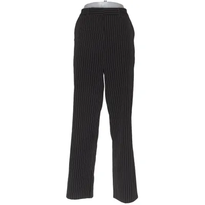Suit pants (Black, White) from Donna Romina x NA-KD Elastane, Polyester