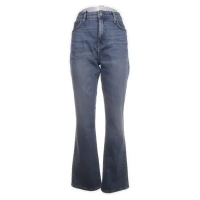 Spijkerbroek (Blauw) van Lauren Ralph Lauren Katoen, Elastaan, Leer