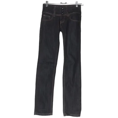 Jeans (Svart) från Seyoo Bomull, Elastan