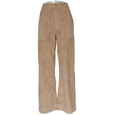 Manchesterbyxor (Beige) från Dedicated Bomull, Elastan