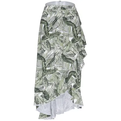 Omlottkjol (Grön, Vit) från MyWear Woman Elastan, Viskos