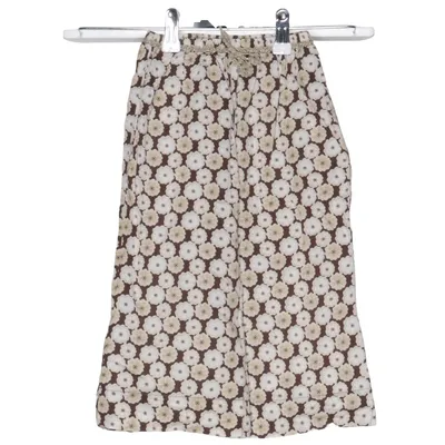 Culottes (Brown, White, Green) from Rohde Cotton