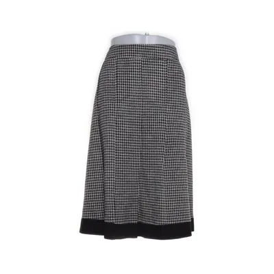 Skirt (Black, White) from Reine Schurwolle Wool