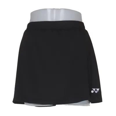 Sports skirt (Black) from Yonex Elastane, Polyester