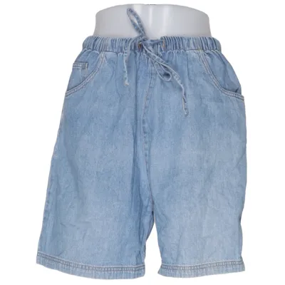 Denim shorts (Blauw) van Damart Katoen