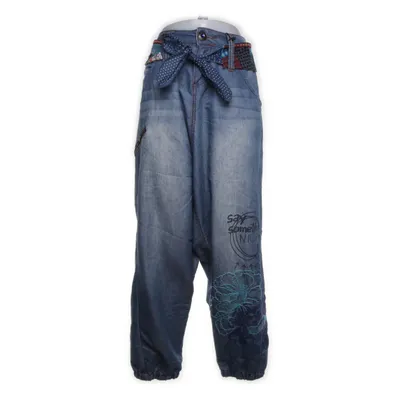 Harem pants (Blue) from Desigual Cotton, Polyester
