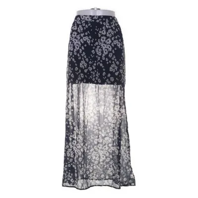 Maxi nederdel (Blå, Hvid) fra Hollister California Bomuld, Polyester