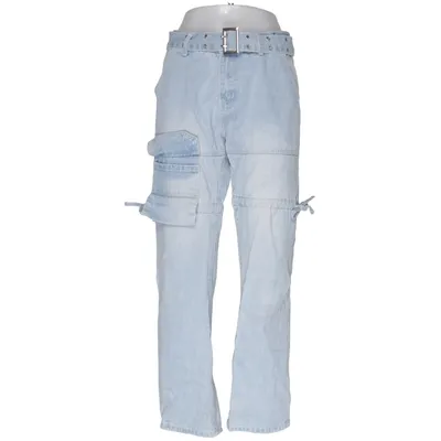 Cargobyxor (Blå) från Jeans Bomull, Polyester