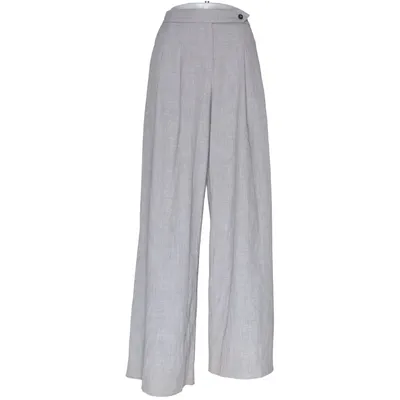 Bukser (Grå) fra Carin Wester Elastan, Polyester, Viscose