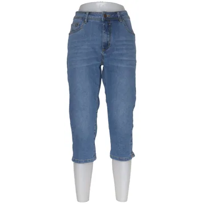Trekvart bukser (Blå) fra Desire Bomuld, Elastan, Polyester