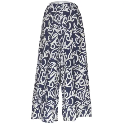 Palazzo pants (Blue, White) from Sweet Miss Polyamide, Viscose