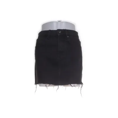 Denim skirt (Black) from Zara Authentic Denim by TRF Cotton