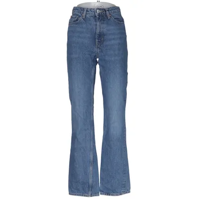 Spijkerbroek (Voyage High Straight Jeans) van Weekday Katoen