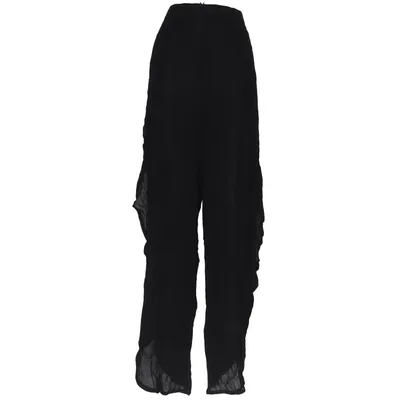 Wrap pants (Black) from Akasa Viscose