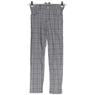 Pantalon de costume (Gris, Noir, Blanc) Élasthane, Polyester, Viscose