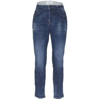 Jeans (U2 Slim Fit) från Goldgarn Denim Bomull, Elastan