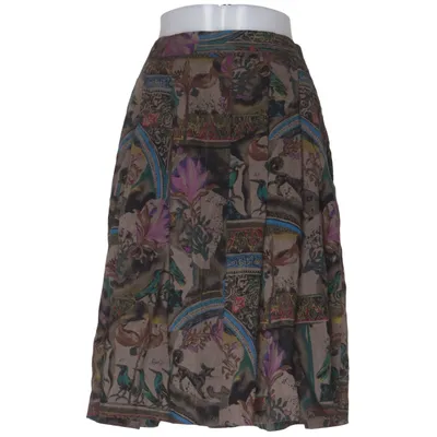 Jupe (Marron, Multicolore) de Geiger Viscose