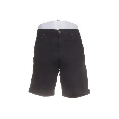 Denim shorts (Zwart) van Bound Katoen, Elastaan