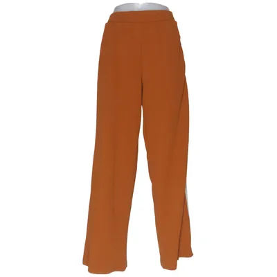 Palazzo broek (Bruin, Wit, Zwart) van Zara Collection Basic Polyester