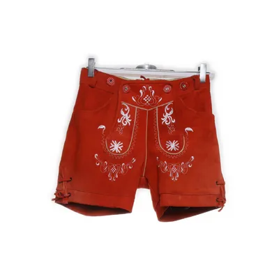 Lederhosen (Red, Multicolored)