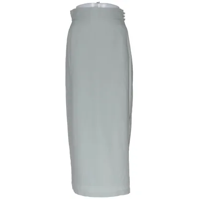 Långkjol (Grön) från Nathalie Schuterman Acetat, Silke, Viskos