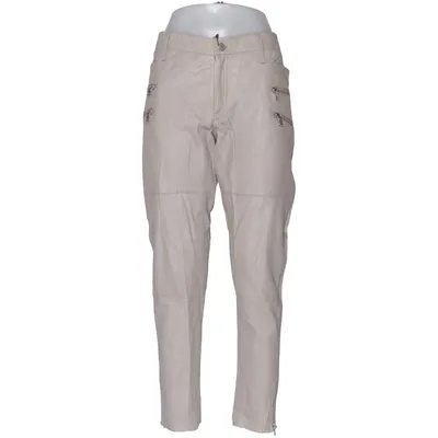 Läderbyxor (Beige) från SixtyDays Skinn, Polyester