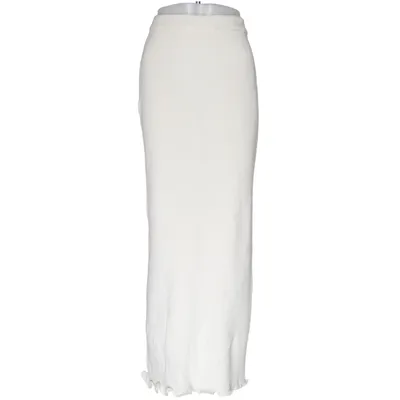 Maxi skirt (White) from Sndys Polyamide, Viscose