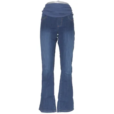 Maternity jeans (Blue) from Mamalicious Elastane, Polyester