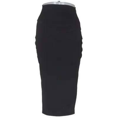 Maxi skirt (Black) from The Collection Elastane, Polyamide