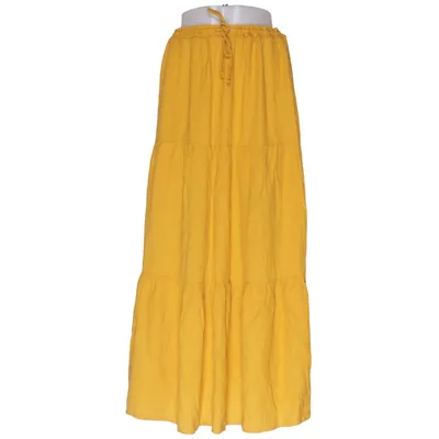 Maxi rok (Geel) van Janina Polyester, Viscose